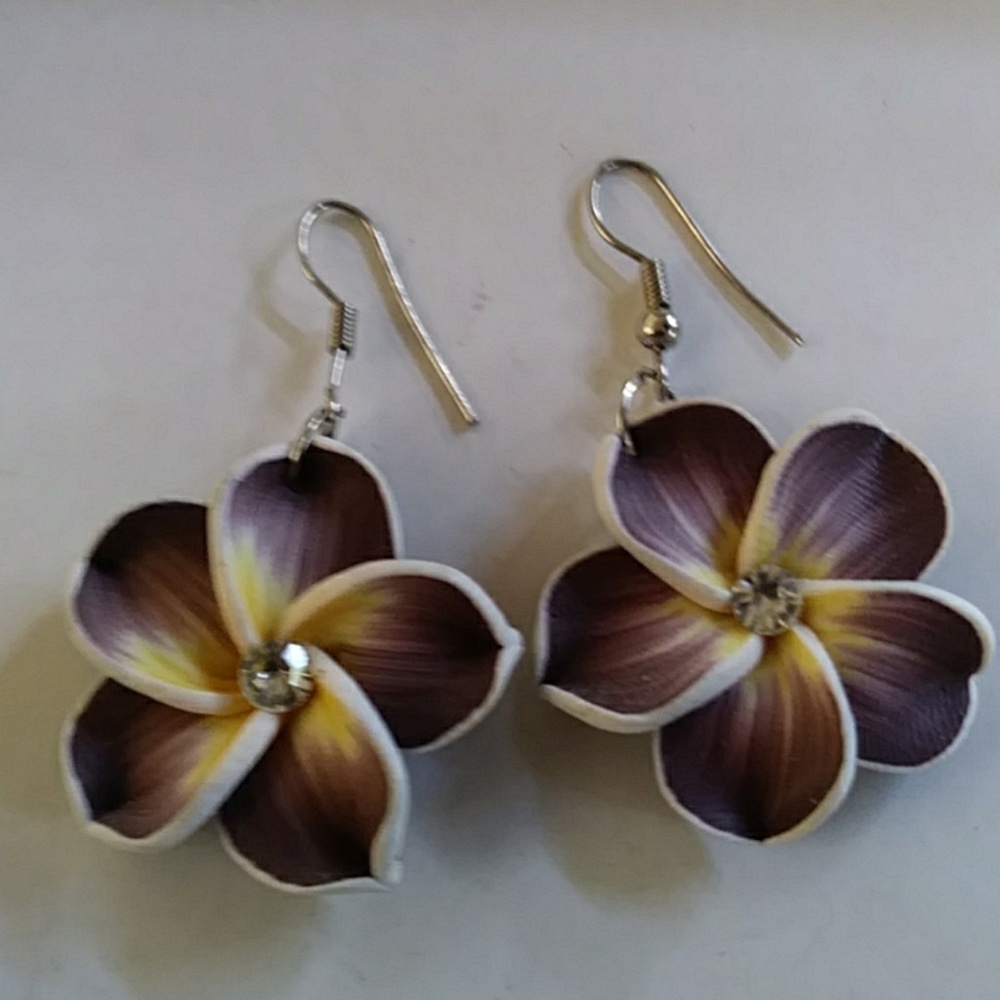 Flower earrings